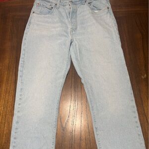 Levi's Light Blue Straight Jeans
